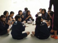 試合の合間