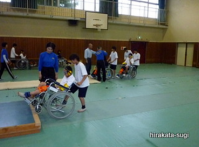 車いす体験1
