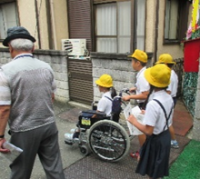 車いす体験