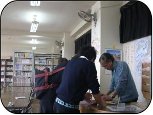 画像です。図書館の様子