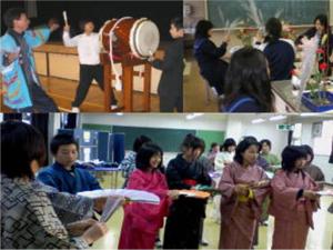 総合選択「地域の先生」の様子