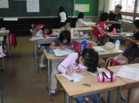 放課後学習教室のようす