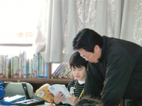 放課後の自学自習教室のようす