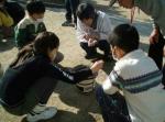 七輪での調理の様子