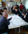 防災と避難所運営訓練の様子
