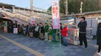 小中合同あいさつ運動