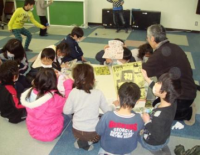 昔遊び交流会のようす1