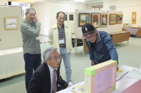 展示室の管理の様子1