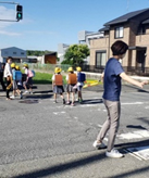 登下校見守り隊　西浦小学校2