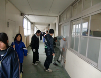 道明寺中のようす