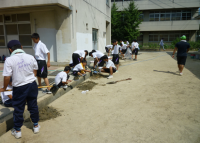 清掃活動の様子