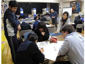 大学生が指導