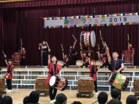 和太鼓の演奏