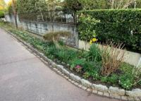 通学路の花壇