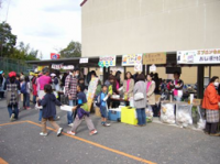 模擬店がいっぱい