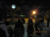 定例夜間巡回のようす