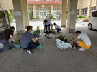 光陽中学校（令和3年度）花ボランティア3