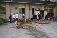 野村中学校（令和3年度）花と緑のボランティア