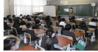春木中学校（令和3年度）絵本の読み聞かせ