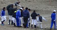 久米田中学校（平成29年度）ボランティア清掃1