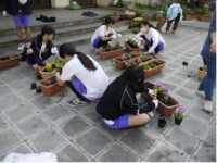 野村中学校（平成30年度）花と緑のボランティア
