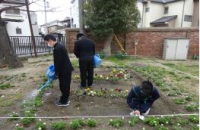 春木中学校（平成30年度）環境美化・緑化