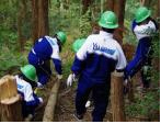 山滝中学校（平成30年度）学校林実習3