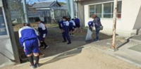 山滝中学校（平成28年度）環境整備1