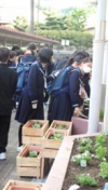 山滝中学校（平成28年度）環境整備2