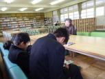 葛城中学校（平成27年度）学習支援ボランティア