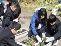 岸城中学校（平成27年度）応援団・生徒会1