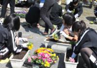 岸城中学校（平成27年度）応援団・生徒会2