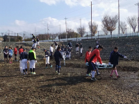 土生中学校（平成27年度）美化活動