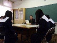 25年度の学修支援ボランティアによる支援のようす