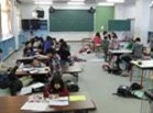 放課後の復習教室のようす