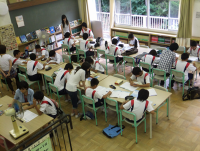 長期休業中の勉強会のようす