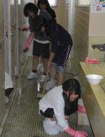 画像です。清掃活動の様子