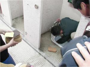 画像です。清掃活動の様子