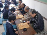 将棋クラブのようす