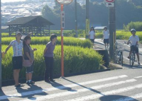 あいさつ・交通安全運動2