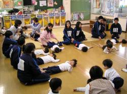 さくら保育園訪問班の活動風景