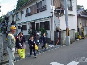 子ども安全見守り隊活動
