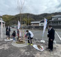植樹の様子