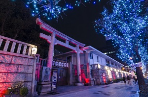 画像です。難波神社