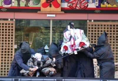 浄瑠璃の里　能勢浄瑠璃野外公演の写真