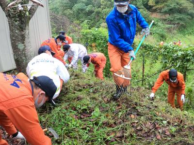 山岳徒歩訓練4