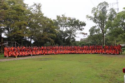 山岳徒歩訓練5