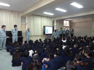 出前講座のようす