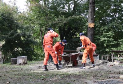 山岳徒歩訓練6