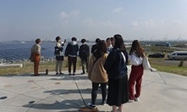 阪南大学夢洲視察1